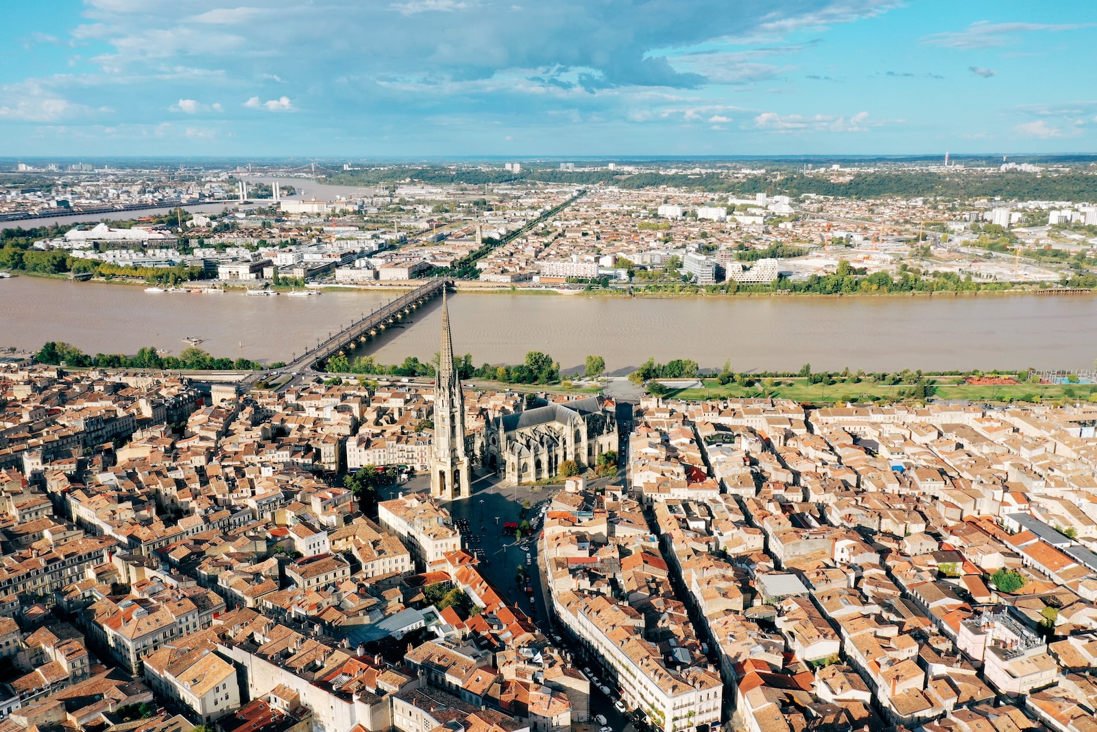 aerial view of city buildings during daytime